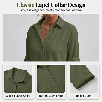 Women's Cotton-Linen Two-Piece Set