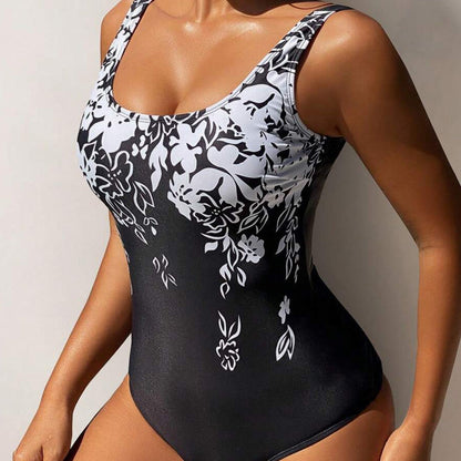 Women's Printed One-Piece Swimsuit