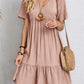 【S-3XL】👗Loose Casual Tie Waist Flowy Dress