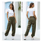 Women's High Waist Wide Leg Jogger Pants