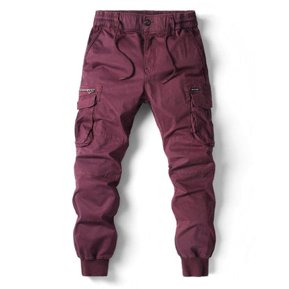 Men's Casual Cargo Jogger Pants with Pockets