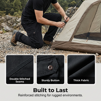 Men's Cotton Cargo Tactical Pants