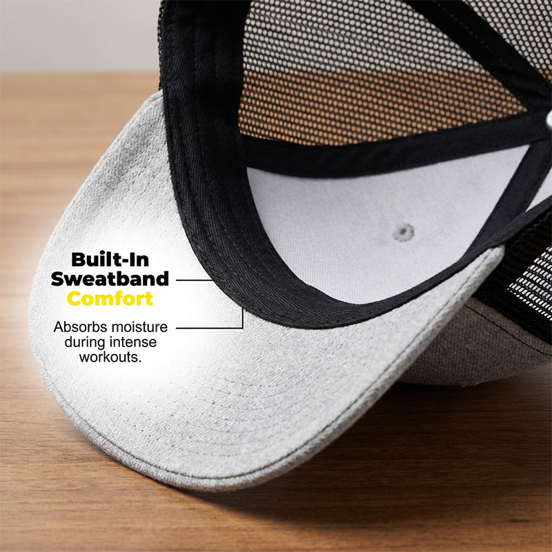 Summer Mesh Baseball Hat with Adjustable Snapback