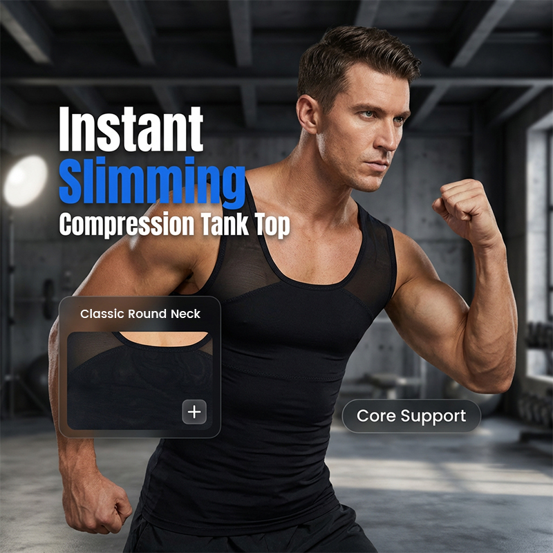 Men's High-Elasticity Fitness & Shaping Tank Top