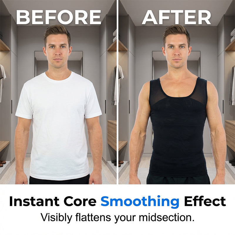 Men's High-Elasticity Fitness & Shaping Tank Top