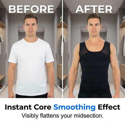 Men's High-Elasticity Fitness & Shaping Tank Top