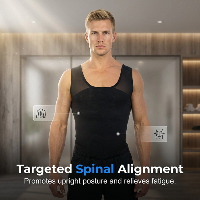 Men's High-Elasticity Fitness & Shaping Tank Top