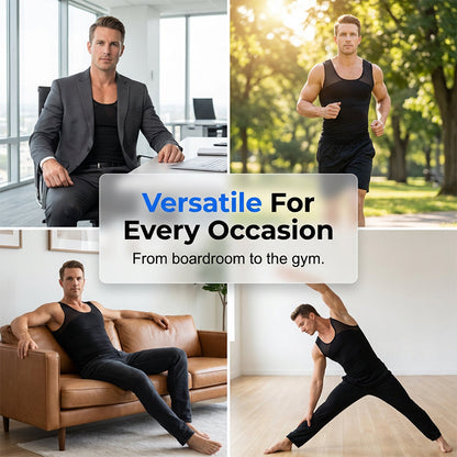 Men's High-Elasticity Fitness & Shaping Tank Top