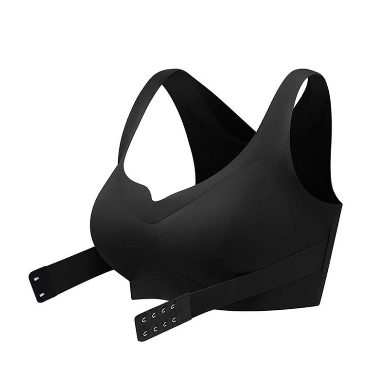 🌸Last Day Special Price: £13.99!!🌸Women's Front Closure Seamless Back Support Posture Bra