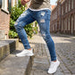 Men's Stylish Ripped Skinny Jeans