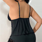 Women's Lace Trim Camisole & Shorts Pajama Set