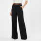 Women's High-Waisted Wide-Leg Pants