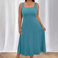 Women's Elegant Solid Color Sleeveless Dress