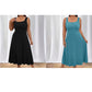 Women's Elegant Solid Color Sleeveless Dress