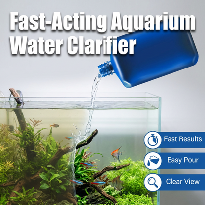 🏆 Last Day Special Price! 🔥Buy 2 Get 1 Free🎁Fast-Acting Aquarium Water Clarifier