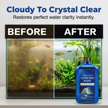 🏆 Last Day Special Price! 🔥Buy 2 Get 1 Free🎁Fast-Acting Aquarium Water Clarifier