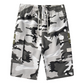 Men's Camo Cargo Shorts with Drawstring Waist