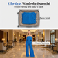 Women's Strapless Top & Wide-Leg Pants Set