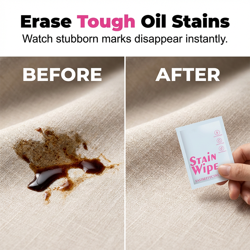 Portable Stain Remover Wipes