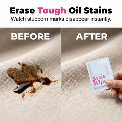 Portable Stain Remover Wipes