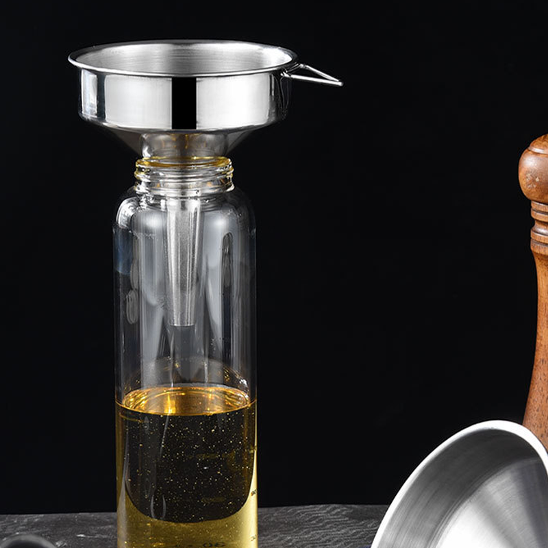 🍳 LIMITED-TIME 50% OFF! ✨ Stainless Steel Kitchen Funnel – Multi-use, Space Saving 🧺