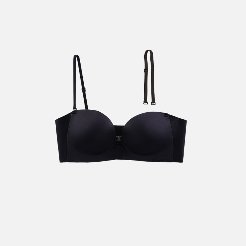 👙Last Day 50% Off🤍Women’s Seamless Front Closure Strapless Bra, Ultra Soft Moisture-Wicking Invisible Everyday Bra