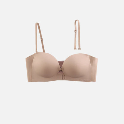👙Last Day 50% Off🤍Women’s Seamless Front Closure Strapless Bra, Ultra Soft Moisture-Wicking Invisible Everyday Bra