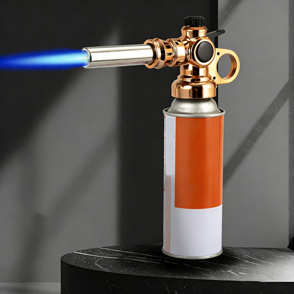 🔥 Professional Butane Torch Head | Automatic Ignition ⚡