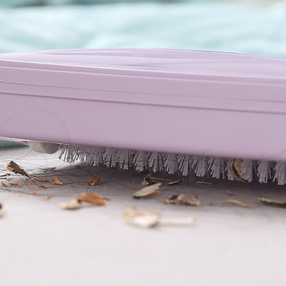 🥳HOT SALE! Handheld Double Roller Carpet Brush – Effortless Cleaning, Pet Hair Remover! 🐶✨