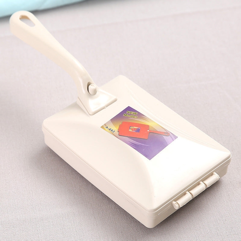🥳HOT SALE! Handheld Double Roller Carpet Brush – Effortless Cleaning, Pet Hair Remover! 🐶✨