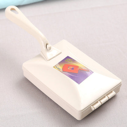 🥳HOT SALE! Handheld Double Roller Carpet Brush – Effortless Cleaning, Pet Hair Remover! 🐶✨