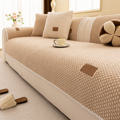 Thickened Non-Slip Sofa Cover – Ultra-Soft, Washable, Scratch-Resistant & Pet-Friendly, 4 Colours ✨