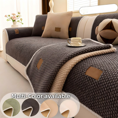 Thickened Non-Slip Sofa Cover – Ultra-Soft, Washable, Scratch-Resistant & Pet-Friendly, 4 Colours ✨