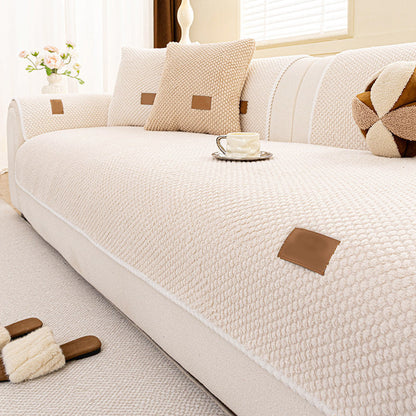 Thickened Non-Slip Sofa Cover – Ultra-Soft, Washable, Scratch-Resistant & Pet-Friendly, 4 Colours ✨