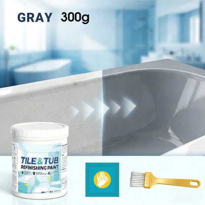 🥳2026 HOT SALE🥳💞50K+ SOLD!⚡ 50% OFF!Premium Tile & Tub Refinishing Paint Kit