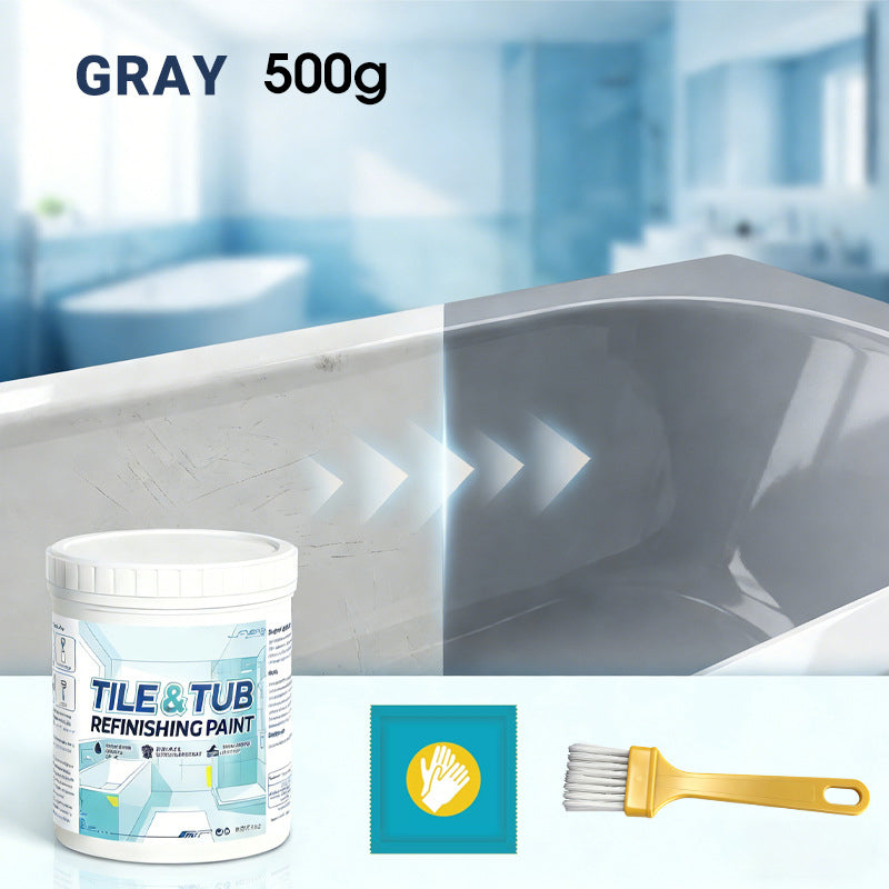🥳2026 HOT SALE🥳💞50K+ SOLD!⚡ 50% OFF!Premium Tile & Tub Refinishing Paint Kit