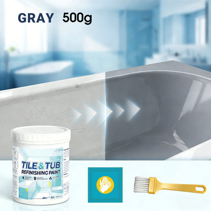 🥳2026 HOT SALE🥳💞50K+ SOLD!⚡ 50% OFF!Premium Tile & Tub Refinishing Paint Kit