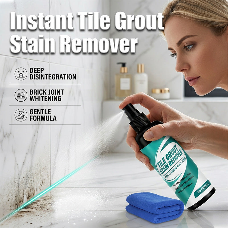 🧴✨ Tile Cleaner – One spray removes mold and stains, cleans grout and tiles – Cash on delivery ✅