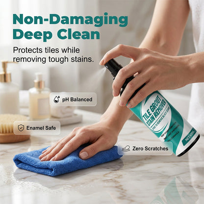🧴✨ Tile Cleaner – One spray removes mold and stains, cleans grout and tiles – Cash on delivery ✅