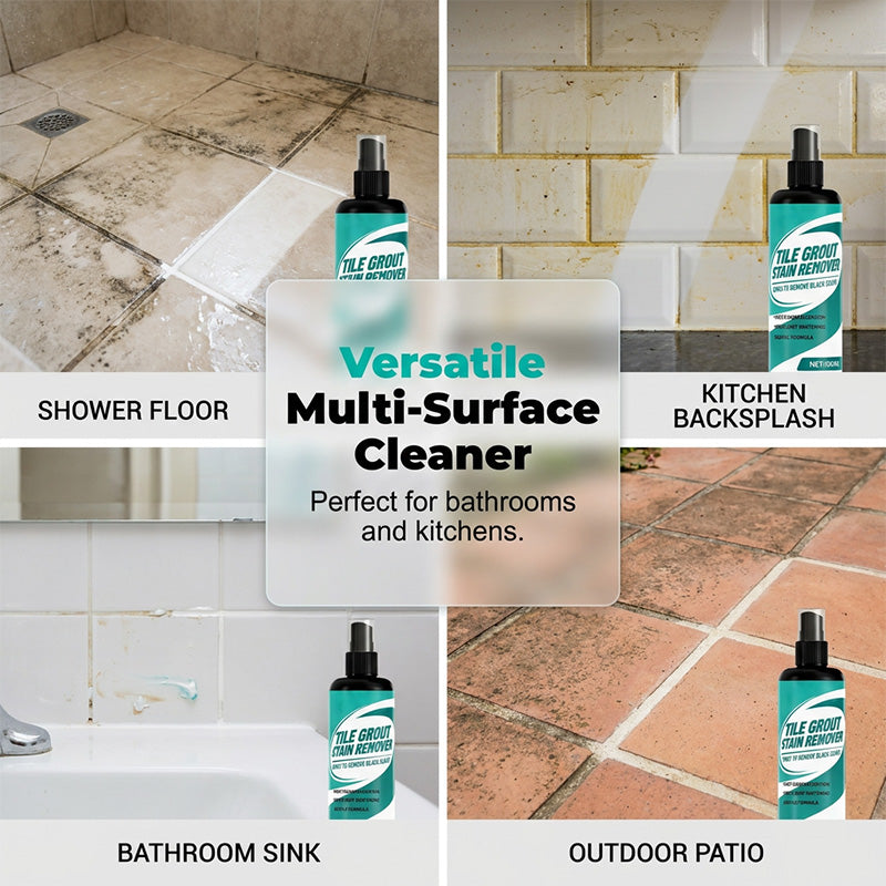 🧴✨ Tile Cleaner – One spray removes mold and stains, cleans grout and tiles – Cash on delivery ✅