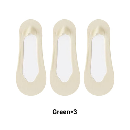 Women's Ultra-Invisible Sheer Mesh Low-Cut Boat Socks