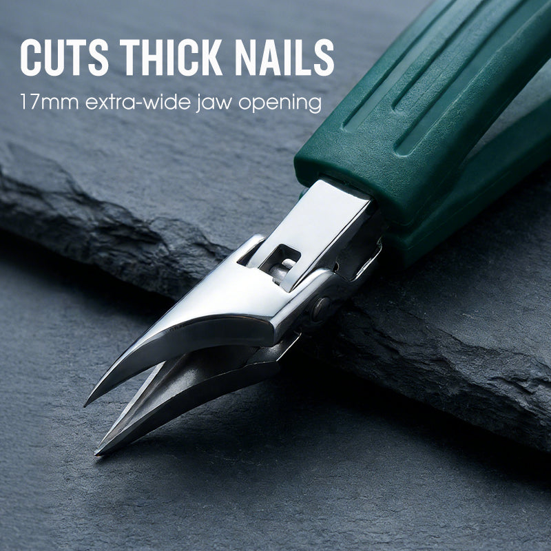 🔥50% OFF Half Price ✂️Wide Jaw Opening Nail Clippers for Thick Nails Heavy Duty Manicure Tool