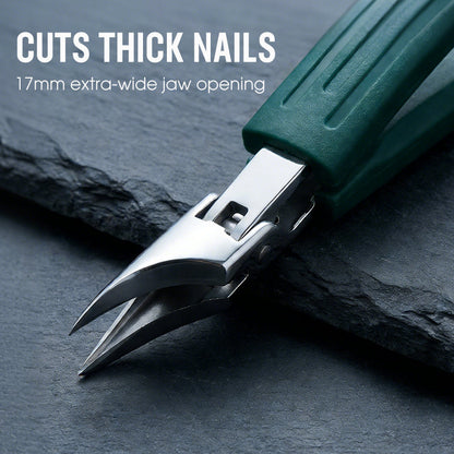🔥50% OFF Half Price ✂️Wide Jaw Opening Nail Clippers for Thick Nails Heavy Duty Manicure Tool