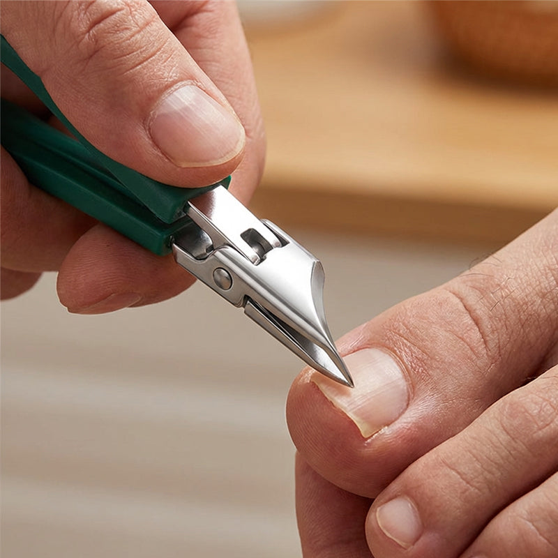 🔥50% OFF Half Price ✂️Wide Jaw Opening Nail Clippers for Thick Nails Heavy Duty Manicure Tool