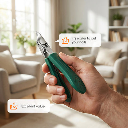 🔥50% OFF Half Price ✂️Wide Jaw Opening Nail Clippers for Thick Nails Heavy Duty Manicure Tool