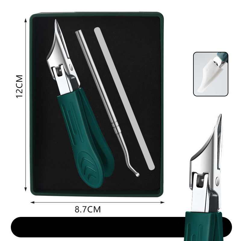 🔥50% OFF Half Price ✂️Wide Jaw Opening Nail Clippers for Thick Nails Heavy Duty Manicure Tool