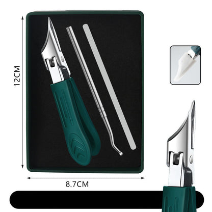 🔥50% OFF Half Price ✂️Wide Jaw Opening Nail Clippers for Thick Nails Heavy Duty Manicure Tool
