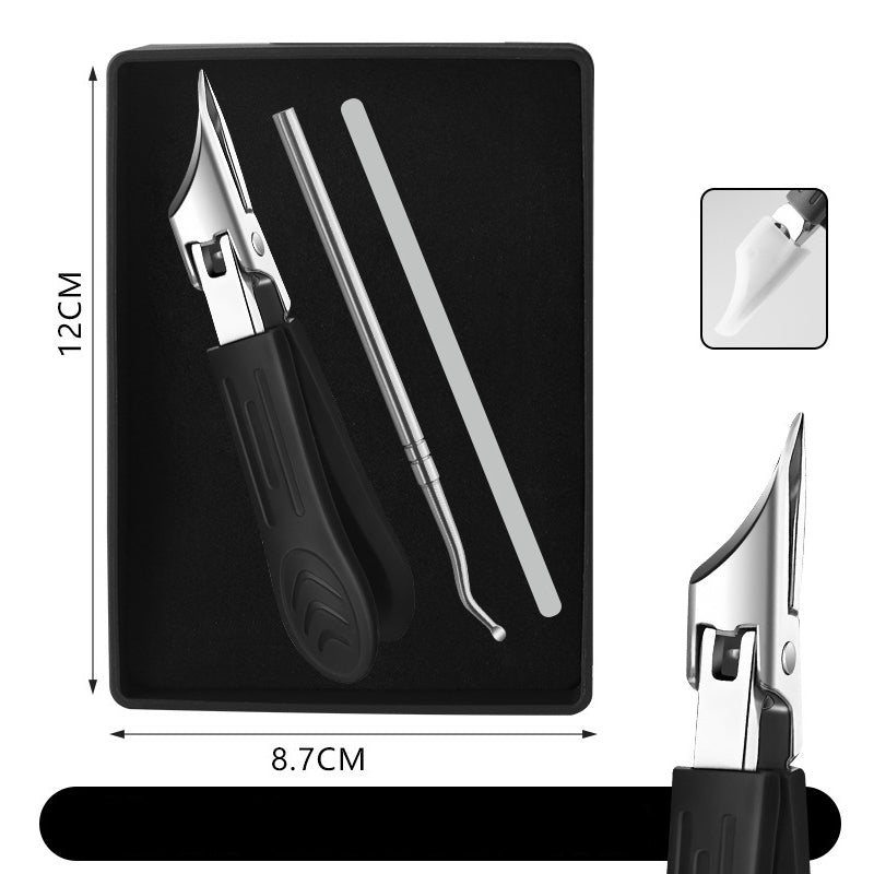🔥50% OFF Half Price ✂️Wide Jaw Opening Nail Clippers for Thick Nails Heavy Duty Manicure Tool