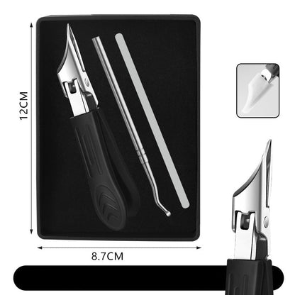 🔥50% OFF Half Price ✂️Wide Jaw Opening Nail Clippers for Thick Nails Heavy Duty Manicure Tool