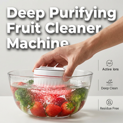 Portable Vegetable & Fruit Cleaner Machine